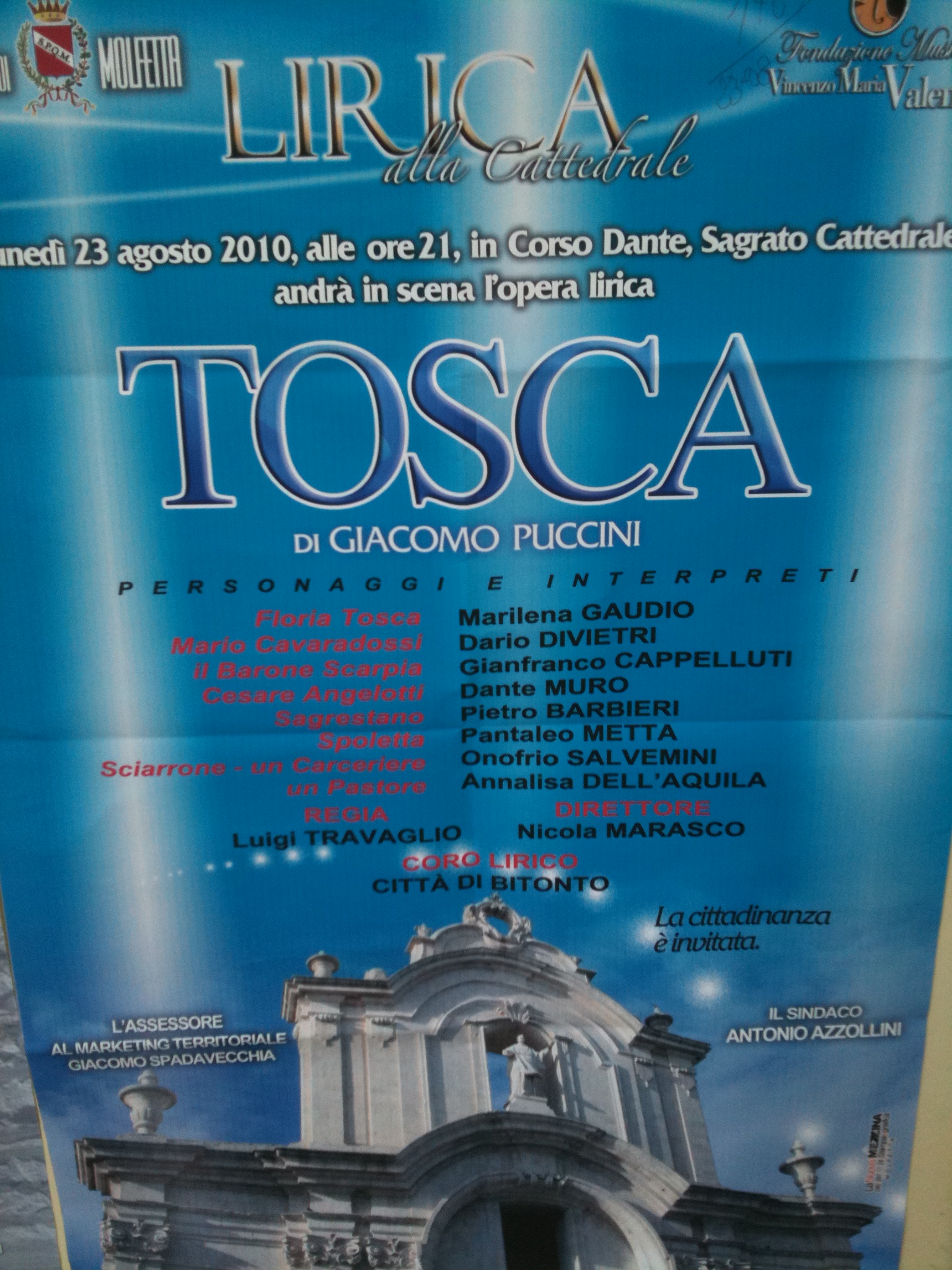 La Tosca di Giacomo Puccini